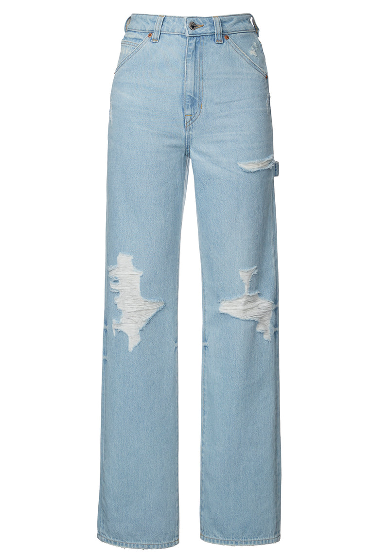 High Rise Jada Vintage Workwear Women's Jeans in Rinsed Wash – Buffalo Jeans  CA
