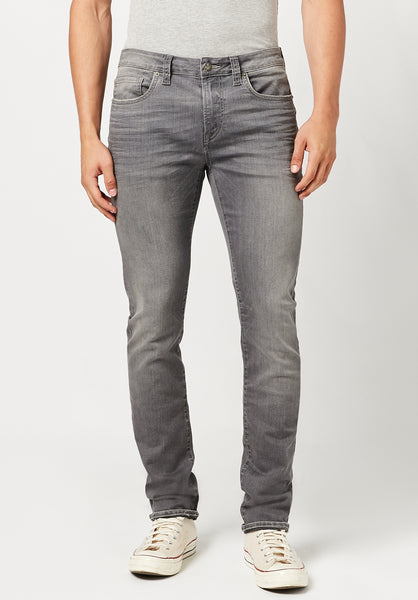 Sharp Slim Fit Men's Jeans - Steel Grey Wash