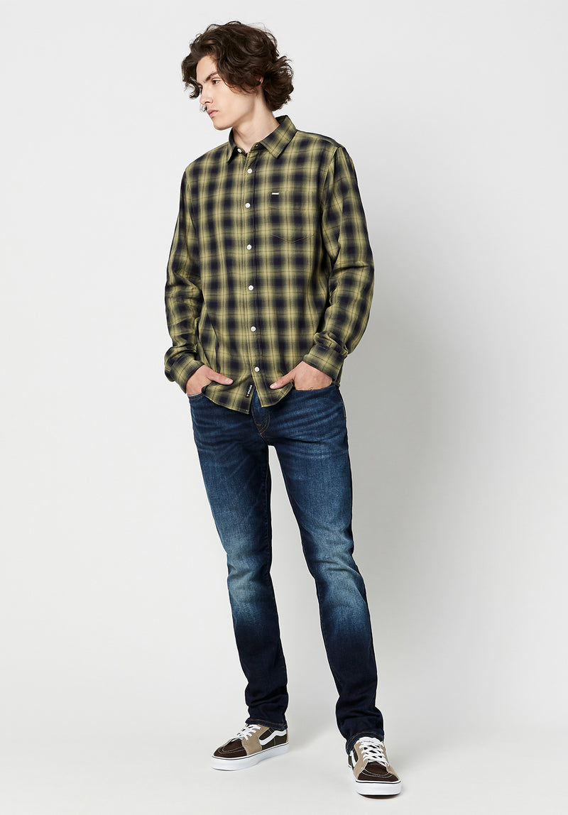 Sonb Men's Long-Sleeve Shirt in Green Plaid – Buffalo Jeans CA