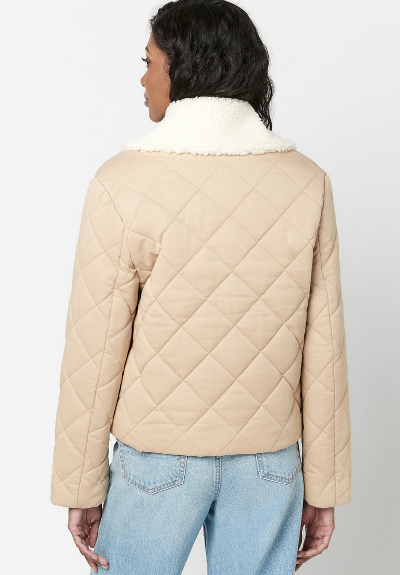 Quilted Sherpa Clementine Jacket – Buffalo Jeans CA